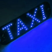 Renxiaooo Lighted LED Sign For USB Plug LED Light Sign For Car Windshield Taxi Sign Light Windshield Sticker Cab Indicator Light Taxi U 9005