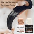 thumbnail image 4 of 2pcs KOEC Hair Shampoo & Conditioner Bar Soap with Rice Water Protein G9C6, 4 of 7