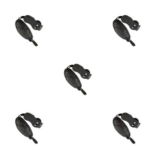 Decodeary Poignée de Caméra Bracelet en Cuir pour DSLR Extérieur 6x3cm 5Ensemble