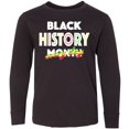 thumbnail image 3 of Inktastic Black History Month Every Day Long Sleeve Youth T-Shirt, 3 of 5