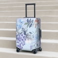 thumbnail image 4 of Cauagu Bird Butterfly Stripe Print Travel Luggage Cover,Travel Dust-proof Suitcase Cover Softside Suitcase Protector for 18-32inch,Not Included Suitcase, 4 of 8