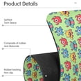 thumbnail image 4 of Yayeee Faucet Mat for Kitchen Sink 30" Diatomite Long Splash Guard Pad, Cute Monsters Pattern, 2 Pack, 4 of 7