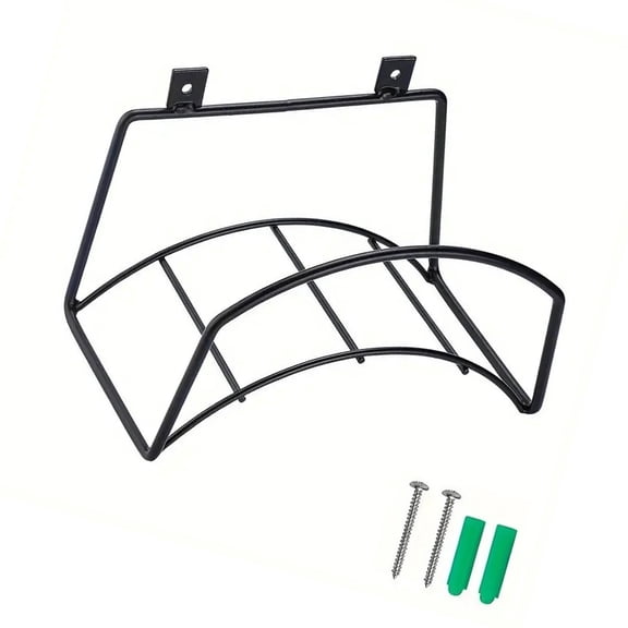 lixuesong Rusts Resistant Wall Mount Garden Hoses Reel Holder Metal Construction For Outdoor Water Pipe Storage And Organization