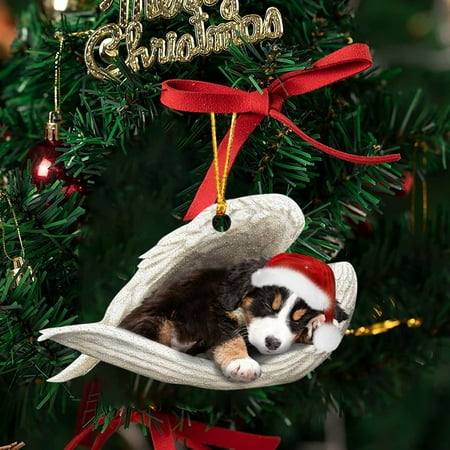 

2022 New Sleeping Angel Dog Christmas Funs Pendant Cartoon Christmas Tree Pendant Christmas Decoration Pendant Christmas Home Decoration Pendant Bead Garland Valentines Day Decorative Bowl Fillers