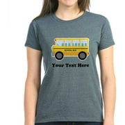 Cafepress Personalized School Bus Women's Dark T-Shirt