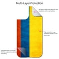 thumbnail image 4 of DistinctInk Custom SKIN / DECAL compatible with OtterBox Defender for iPhone 11 Pro MAX (6.5" Screen) - Colombia Old Flag - Show Your Love of Colombia, 4 of 5