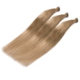 thumbnail image 3 of I Tip Human Hair Extensions 100 Strands Pre Bonded Stick Tip Keratin Real Remy Straight Hair, 3 of 5