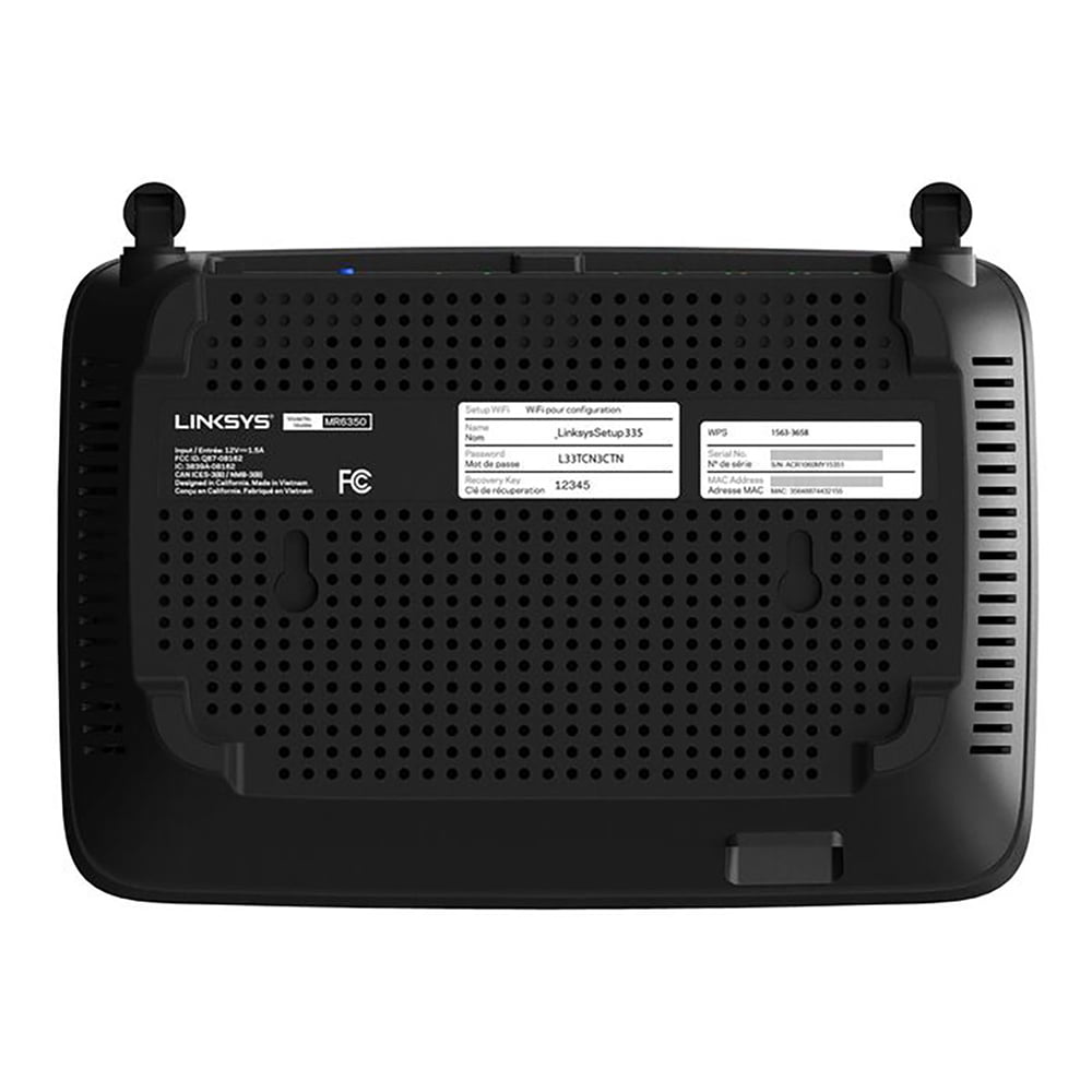Linksys MR6350 Wireless Wifi 5 AC1300 Dual-Band Mesh Router with 1 YR CPS Enhanced Protection Pack