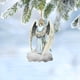 thumbnail image 5 of Adorno para Árbol de Navidad, Diseño de Corona de Estilo Retro, Perfecto para Decorar El Coche o El Hogar, Decoración Navideña Versátil, Ideal para Navidad o Año Nuevo, Incluye 1 Colgante., 5 of 5