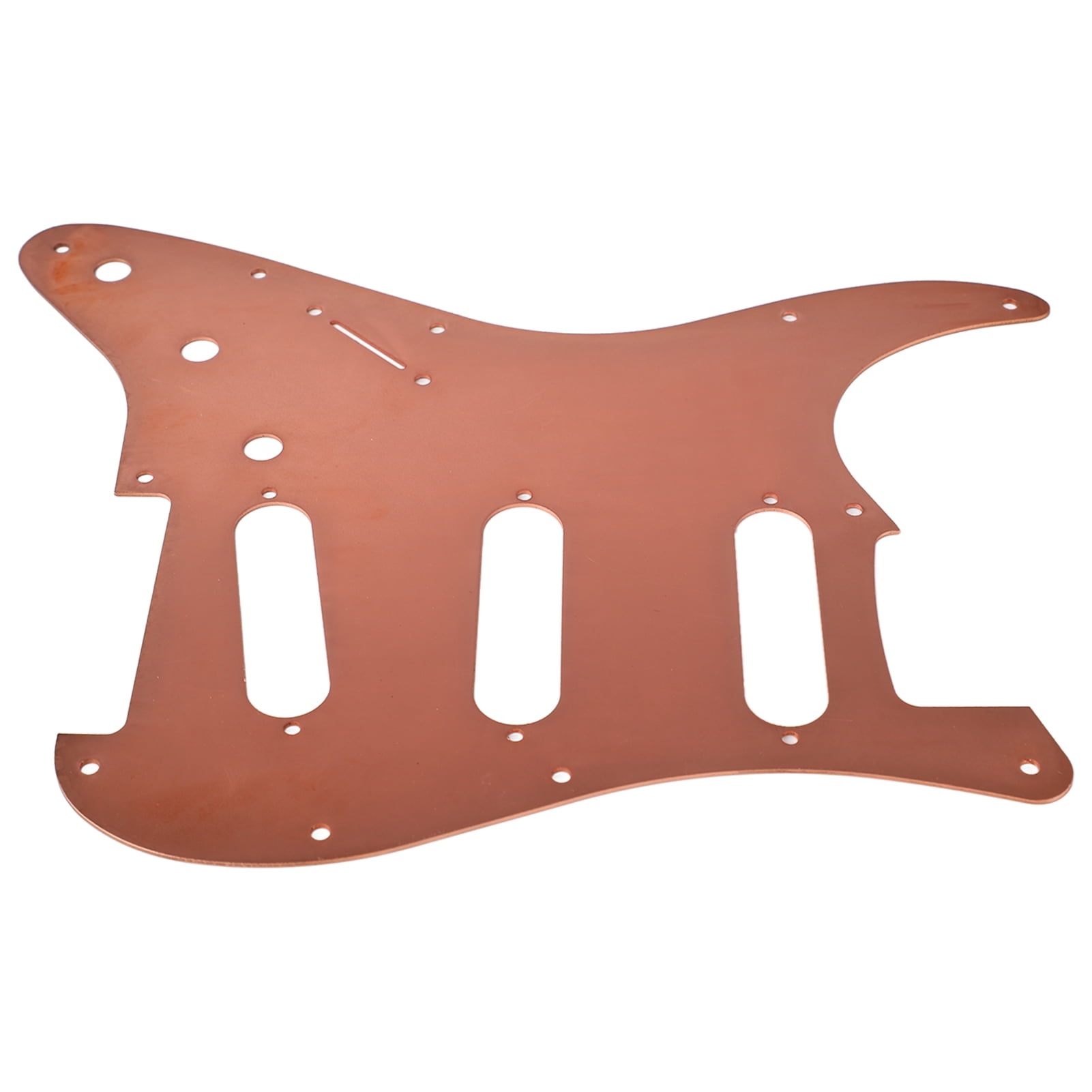 Electric Guitar Pickguard Aluminum Alloy Guard Scratch Board Front Plate Panel Cover Instrument Accessories Purple Bronze