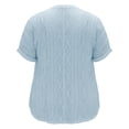 thumbnail image 3 of MAIHAN Women Tee Shirts Casual Summer Boho Tops Graphic Shirts Short Sleeve Spring Summer Tops Lightweight Sweatshirts for Women, 3 of 4