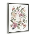thumbnail image 4 of Stupell Industries Little Floral Ghosts Holiday Painting Gray Floater Framed Canvas Art Print Wall Art, 17 x 21, 4 of 10