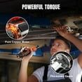 thumbnail image 3 of MJF 3/8" Cordless Electric Ratchet Wrench Set, 12V Two 2.0Ah Batteries, 40 Ft-lbs 400 RPM, 13 Sockets, Variable Speed, Comes with Manual Ratchet Wrench, 3 of 7