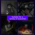 thumbnail image 3 of LED Flashlight 3 Lighting Modes Zoom Torch Light USB Rechargeable LED Torch Lamp Waterproof Flash Light, 3 of 9