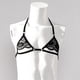 thumbnail image 5 of Bikini Inalámbrico para Interior Encaje de Flores Ropa de Dormir Atractiva para Hombres Lencería Negro Yinane Sujetador de encaje para hombre, 5 of 8