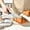 gray, yellow, black, and green, variant on Silicone Kitchen Tongs Heat Resistant Non-Stick Cooking and Serving Tool for Pasta, Bread, and Vegetables Dishwasher
