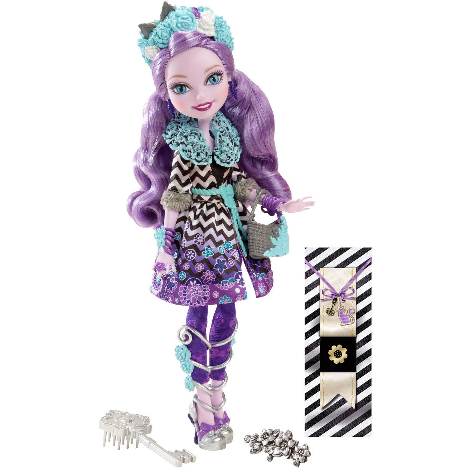 Ever After High LIZZIE HEARTS Spring Unsprung Book Playset with Doll NEW