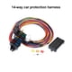 thumbnail image 4 of Speravity Arnés de cables Arnés de cableado universal resistente al desgaste Accesorios profesionales para automóviles Arnés de protección para Vehículos, repuestos y accesorios Mis 14 vías Speravity VI021495-02, 4 of 6