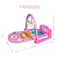 thumbnail image 2 of Gimnasio Música Piano Tiempo Tummy Bebés Juego Alfombra Alfombras Patadas, 2 of 8