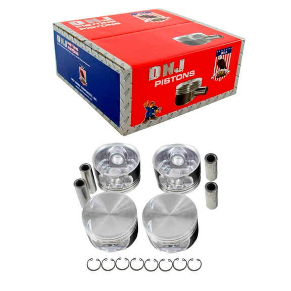 DNJ P493 Standard Complete Piston Set Fits Cars & Trucks 02-04 Kia Spectra 1.8L L4 DOHC 16v