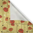 thumbnail image 6 of Ambesonne Poppy Flower Valance & Curtain, Lines with Dots Floral, 55"x45", Multicolor, 6 of 6