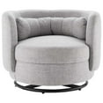 thumbnail image 5 of Relish Fabric Upholstered Upholstered Fabric Swivel Chair, 5 of 7