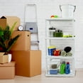 thumbnail image 5 of Gracious Living 4 Shelf Knect-A-Shelf Storage Unit, White (4 Pack), 5 of 8