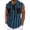 49#Blue, variant on JXMVOJ Men's Casual Striped Sleeveless Hooded Sports Blouse, Polyester Lightweight Breathable Design for Outdoor Daily Activities, Versatile Pocketed Jacket for Gym Running Casual Wear