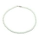 Bijoux Blancs Brillants Collier de Perles avec Fermoir en Métal – image 1 sur 1