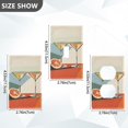 thumbnail image 7 of Yayeee Blank Wall Plate Cover 1-Gang 4.5"x2.7" Home Unused Decorative Outlet, Beige Glasses, 7 of 7