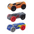 thumbnail image 3 of Nerf Nitro - Trio d'autos en mousse (orange, gris, bleu), 3 of 3