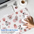 thumbnail image 4 of Long Mouse Pads for Desk,Pink Cow Strawberry Jar Pattern Desk Mats on Top Of Desks, Desk Mouse Pad Extra Large with 3mm Non-Slip Base and Stitched Edge for Gaming,Office,Work,Home 31.5"x11.8", 4 of 6