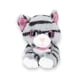 thumbnail image 1 of Gatito De Peluche Acostado Colo Gris Con Rayas Negras, 1 of 5