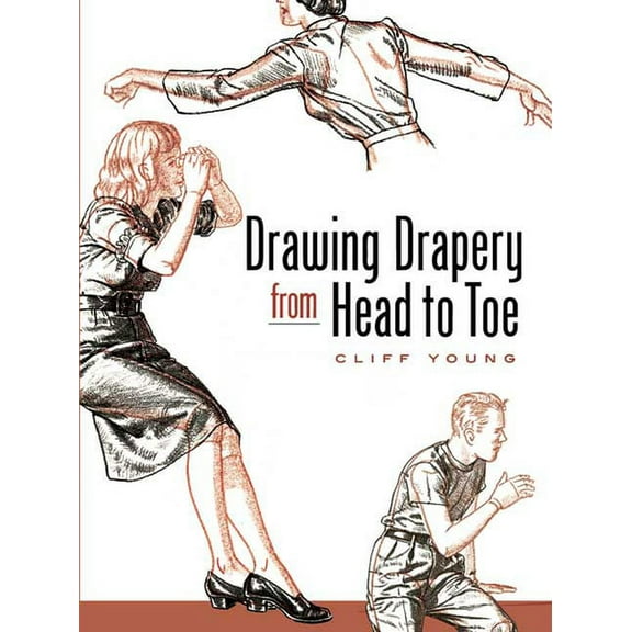 Dover Art Instruction: Drawing Drapery from Head to Toe (Paperback)