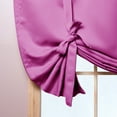 thumbnail image 3 of Quality Home Basic Blackout Tie Up Shade - Violet (1 Panel), 3 of 3