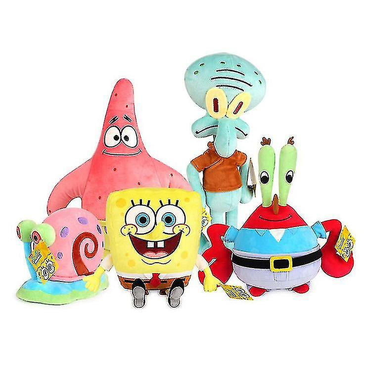 Spongebob Squarepants Plush Toy Patrick Star Squidward Tentacles