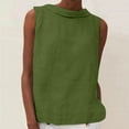 thumbnail image 2 of Simua Tank Tops for Women Summer Round-Neck Sleeveless Solid Color Casual Blouse, 2 of 8