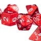 thumbnail image 5 of 7 Piezas de Dados de D4~D20 Mazmorras Y Dragones Rojo yotijar Dados de varias caras, 5 of 9