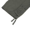 thumbnail image 5 of Youthup Men's Relaxed Fit Camo Cargo Work Shorts, Utility Shorts with 6 Pockets, No Elastic, Zip Fly & Wrinkle-Free for Summer Outdoor, 5 of 15