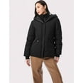 thumbnail image 2 of Bernardo womens  Coastal Casual Puffer Jacket, xs, Black, 2 of 4