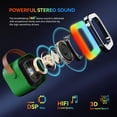 thumbnail image 2 of Máquina de karaoke Peski portátil Bluetooth con 2 micrófonos para niños, 2 of 7
