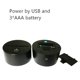 thumbnail image 5 of Almacén virtual Luz visual 3D Luz nocturna degradada colorida LED táctil gatito Batería USB Modelo de doble uso ANGGREK  Otros, 5 of 8