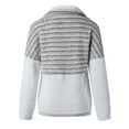 thumbnail image 3 of Gvmfive Women's Fleece Sweatshirt Long Sleeve Pullover with Pockets, 3 of 5