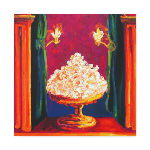Popcorn in Rococo Style - Canvas