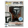 thumbnail image 4 of Funko Pop! Star Wars: Mandalorian - Mando with Beskar staff Vinyl Bobblehead, 4 of 8
