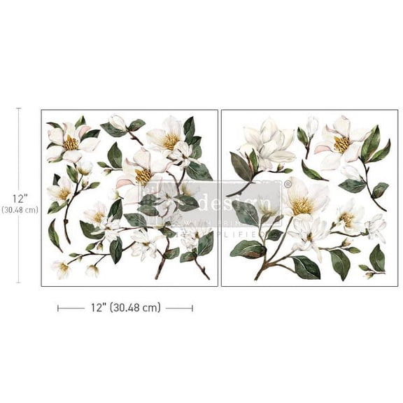 Magnolia Garden Redesign with Prima Maxi Rsub on Transfer