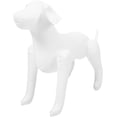 thumbnail image 1 of HUGFEGWE Pet Clothing Model Dog Head Mannequin Plastic Dog Mannequin Shop Display Mannequin Dog Mannequin Torso Pet Store Mannequin Counter Pet Shop Display Clothes Hanger White PVC CJB91-138640, 1 of 9