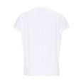 thumbnail image 5 of Elvqul Womens Blouses Summer Tops Hollow V-Neck Holiday T Shirts for Juniors Short Sleeve, 5 of 6