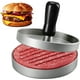 thumbnail image 1 of acero inoxidable 304, máquina para hacer hamburguesas, sartén para hamburguesas con asa, máquina para hacer hamburguesas para sándwiches, hamburguesas, empanadas, asar a la parrilla, 1 of 5