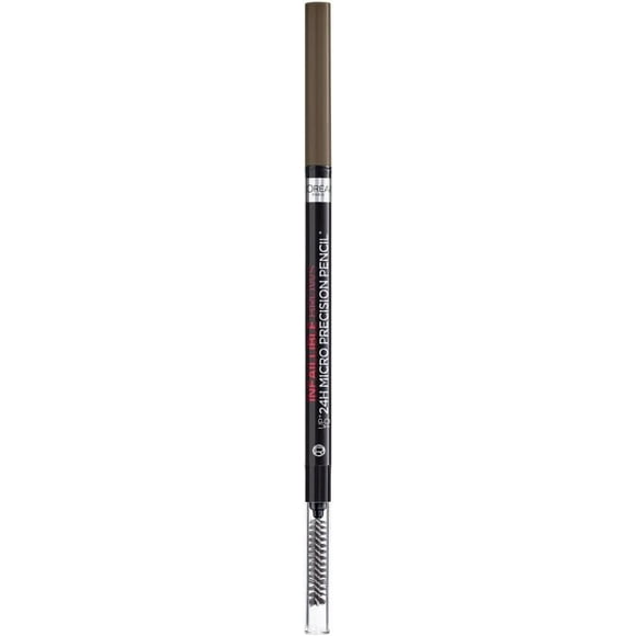 Lápiz de cejas L'Oreal Paris Infaillible Brows 24H Micro Ebony